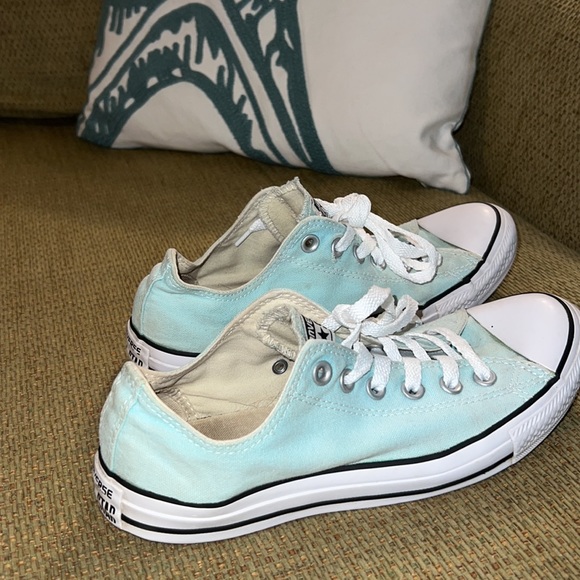 Aqua converse classic lo tops - Picture 4 of 6